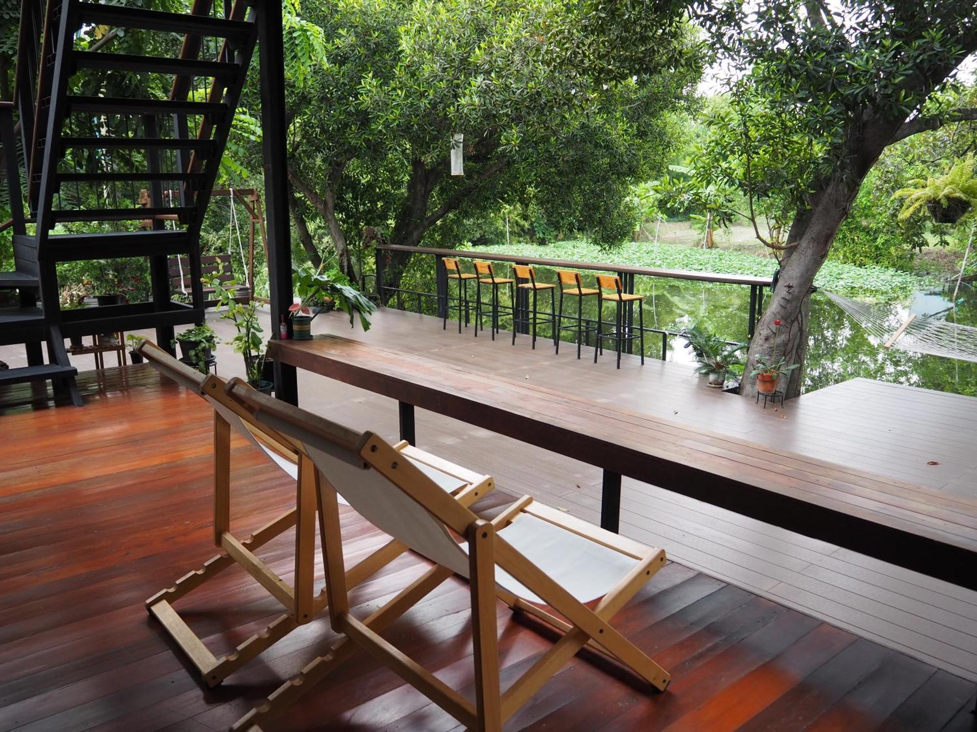 Banmai87 Guest House บ้านไม้87 เกสต์เฮ้าส์ فرا ناخون سي أيوتثايا المظهر الخارجي الصورة
